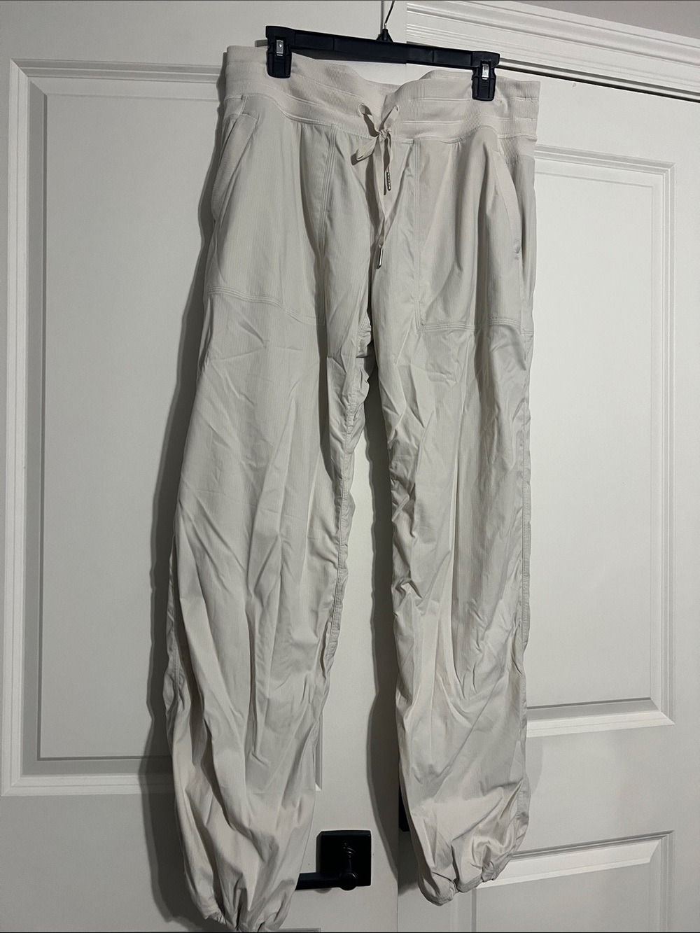 lululemon athletica White Drawstring Jogger Pants